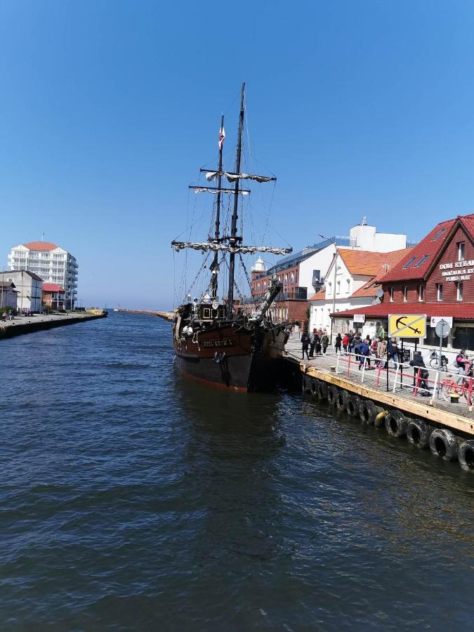 Pokoje Na Fali Ujście-Darłowskie Exterior foto